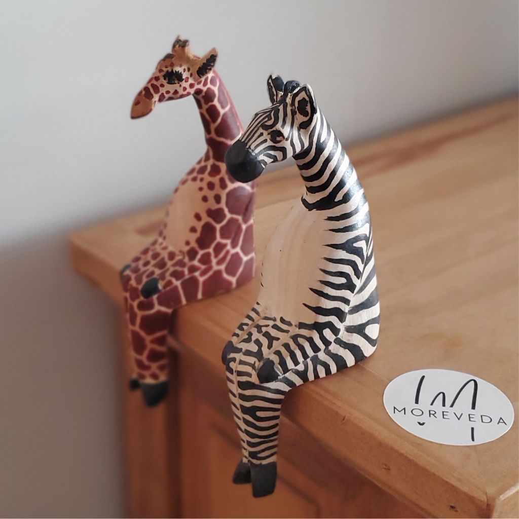 Zebra Figurine For Room Decor | Shelf Sitter