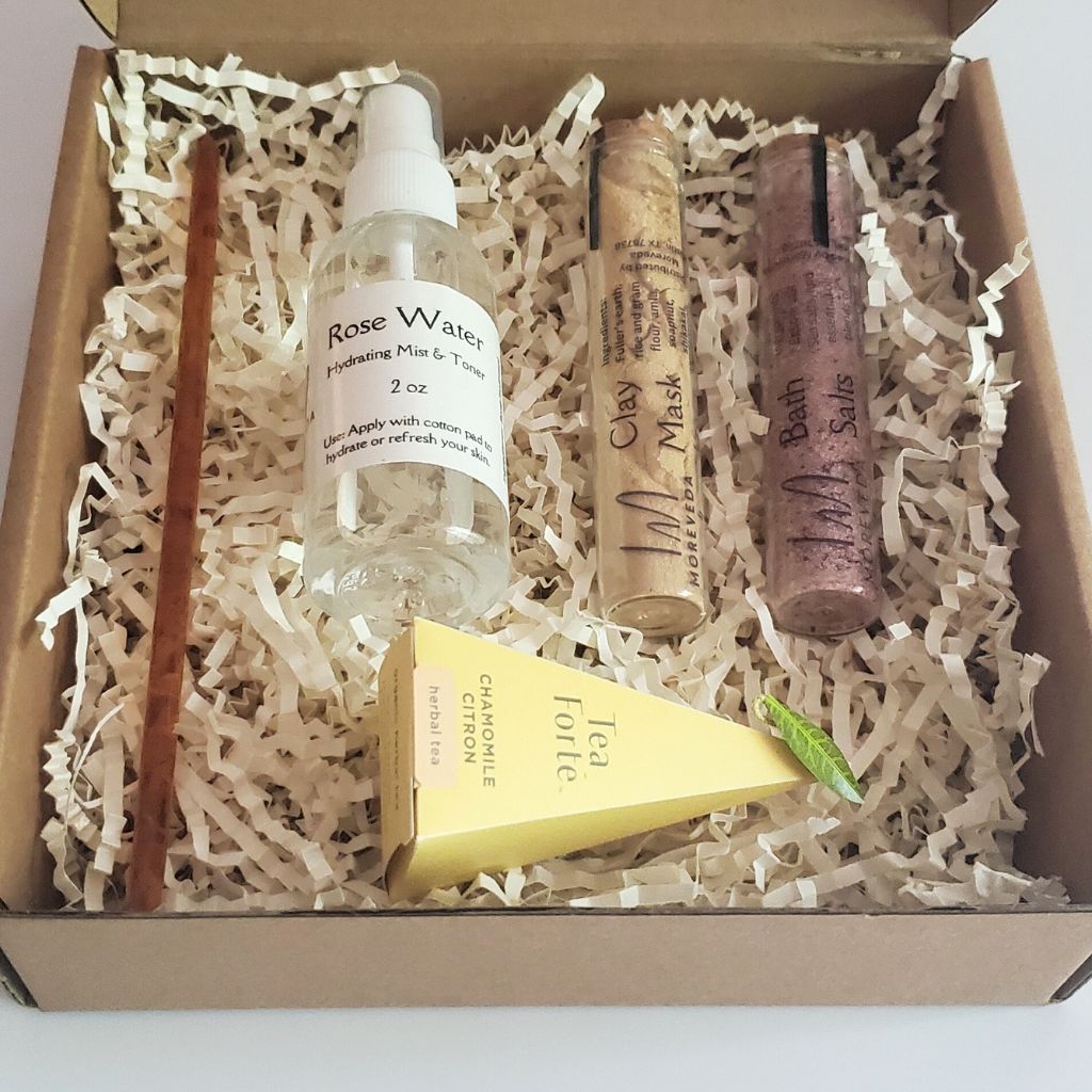 Self Care Package With Rose Water