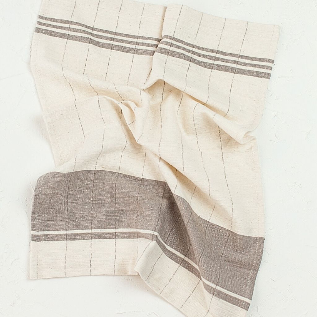 Cotton Tea Towel | Hand-Loomed