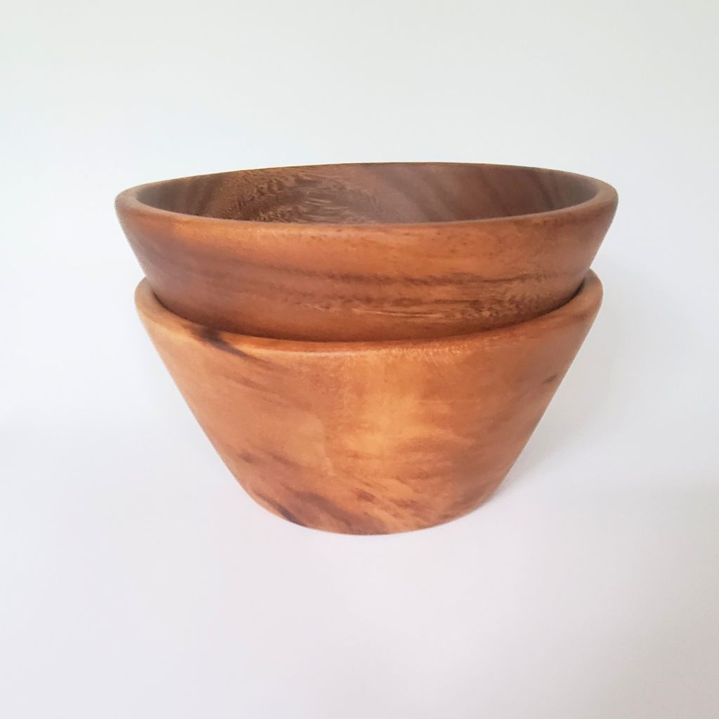 Snack Bowl Set of Two | Acacia Wood