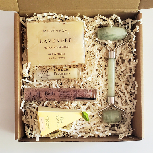 spa gift box lavender soap