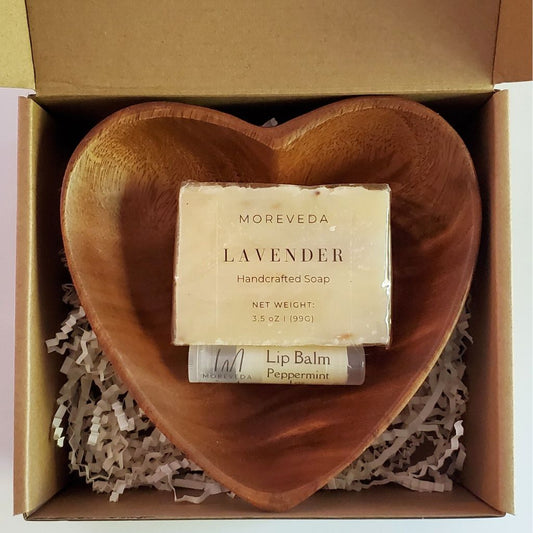 All Heart Gift Box With Lavender Soap