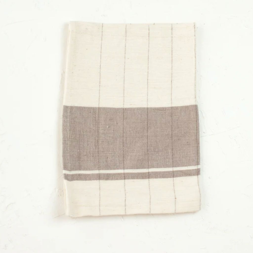 Cotton Tea Towel | Hand-Loomed