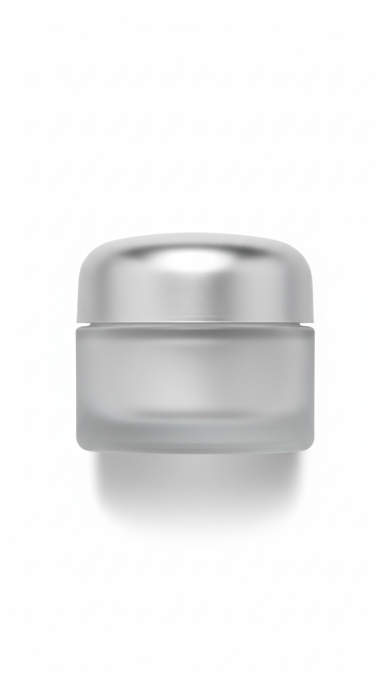 Restorative night balm in glass jar