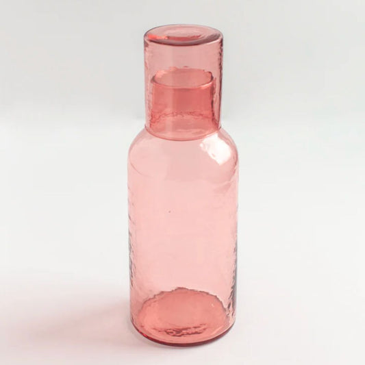 Glass Carafe With Tumbler | Handblown