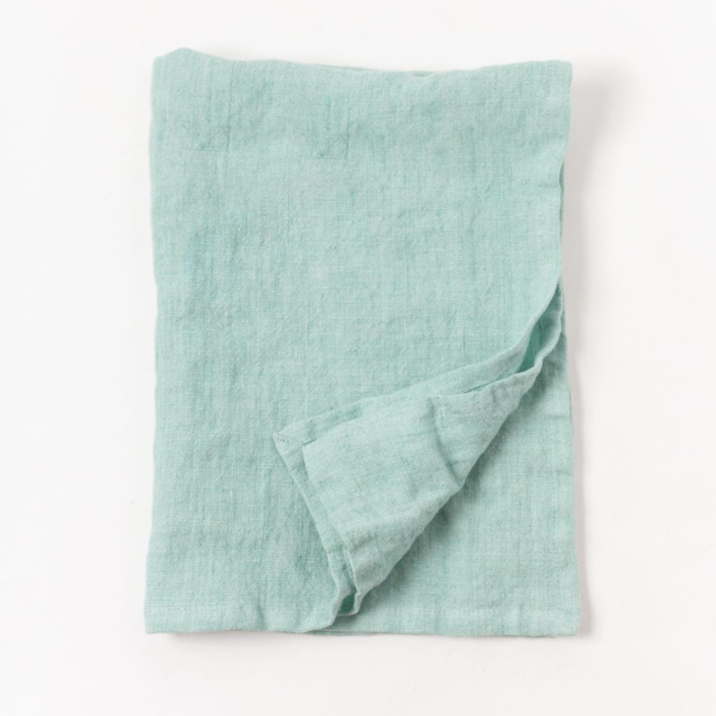 Linen Kitchen Towel | Green