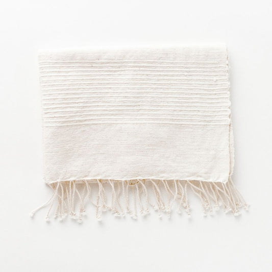 Chiara Hand Towel | Natural White