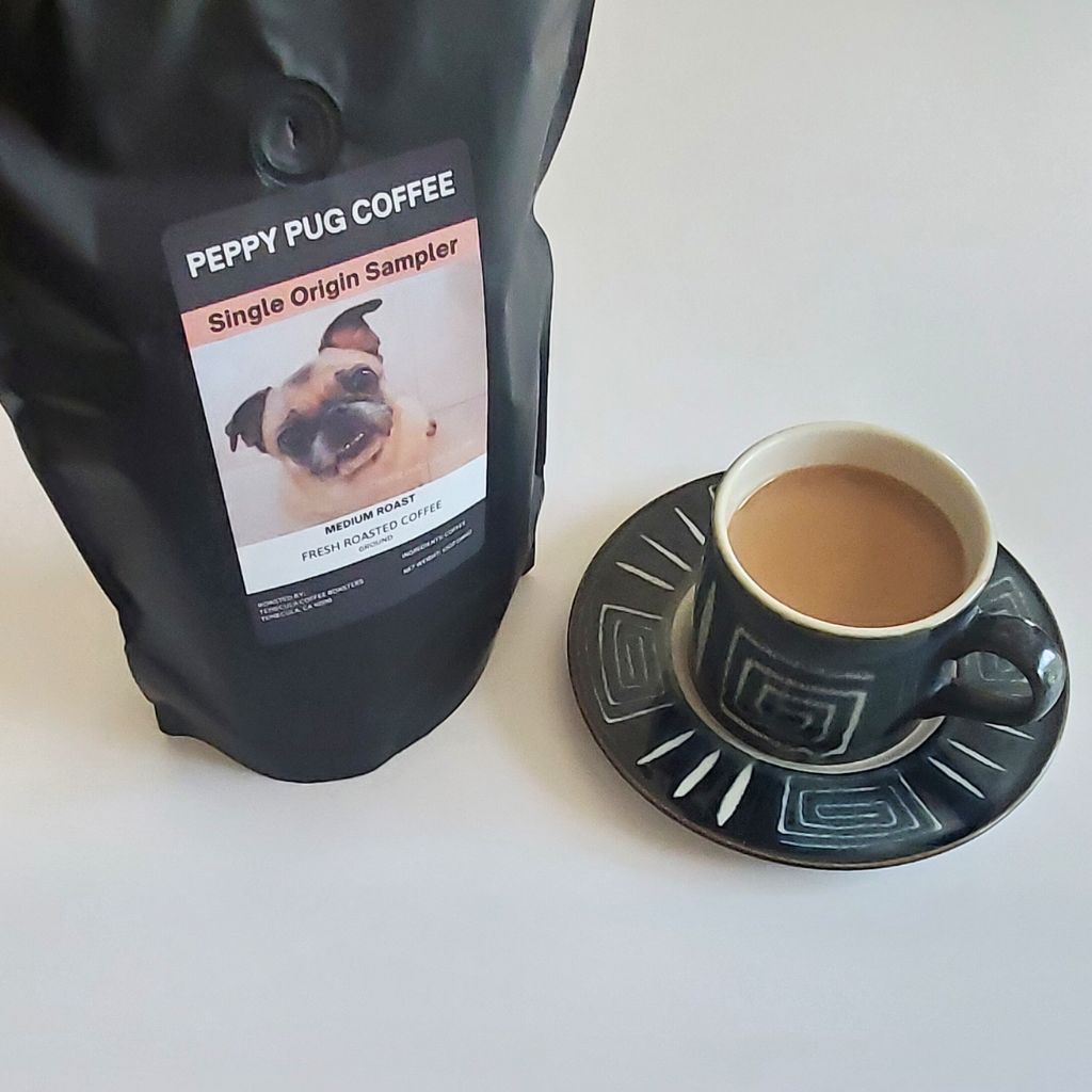 Peppy Pug Coffee Sampler | Single Origin