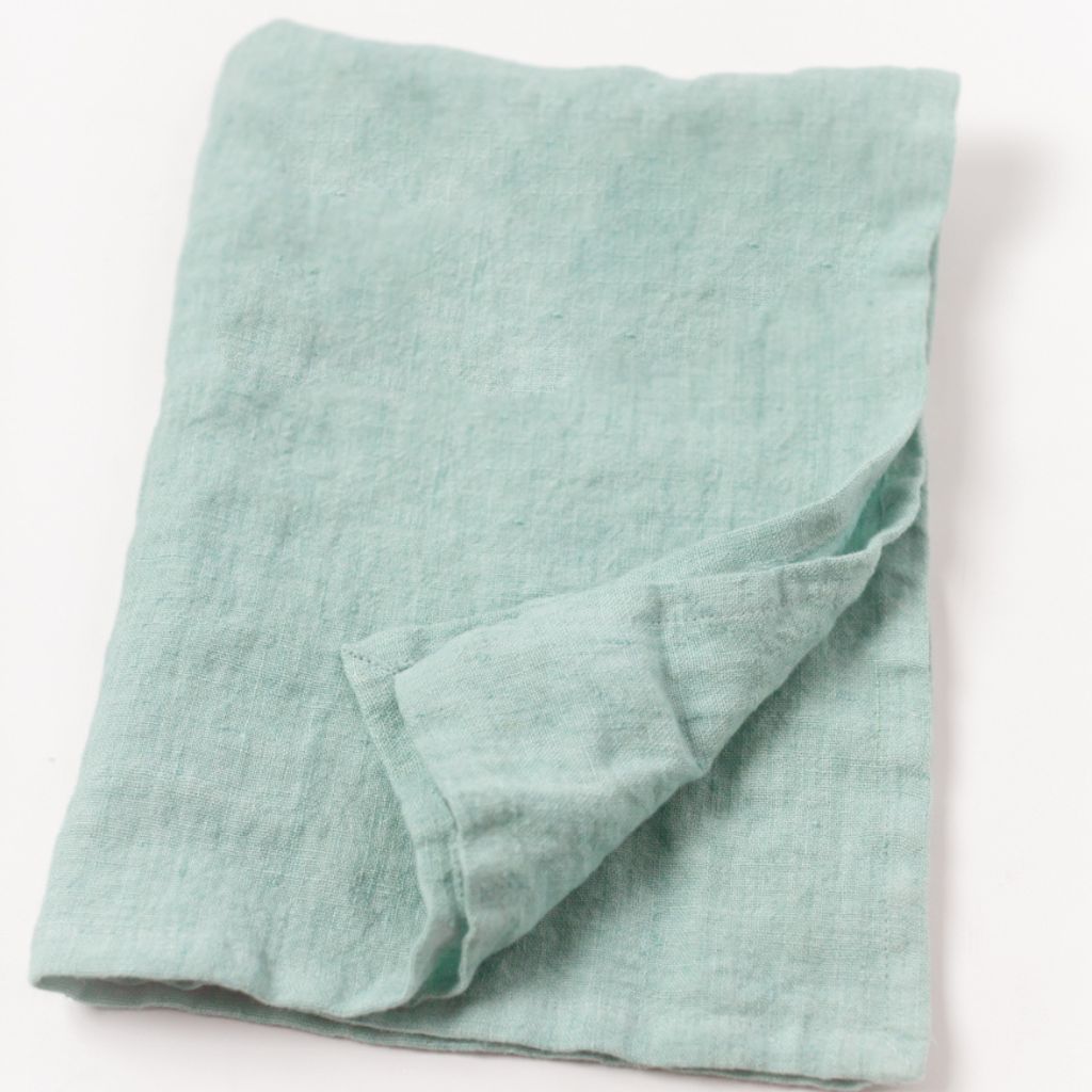Linen Kitchen Towel | Green